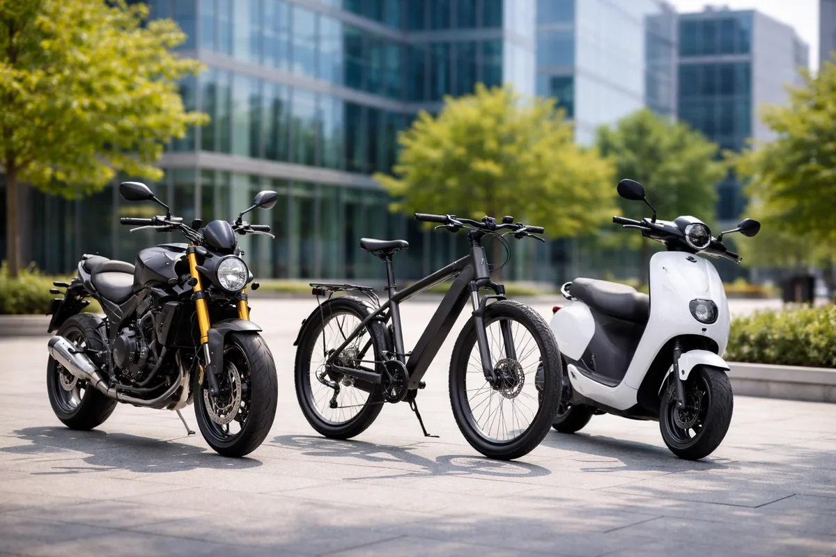 Comment choisir un véhicule adapté entre moto, vélo et mobilité électrique