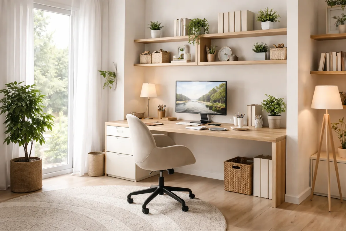 Comment aménager un bureau à domicile pour optimiser l'espace et le confort